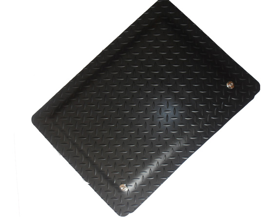 ESD black anti-fatigue mat